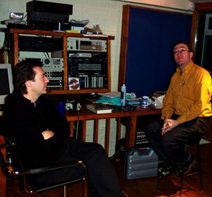 Writer Alan Hewitt interviews Steve back in 2003 (Copyright Evil Jam) Writer Alan Hewitt interviews Steve back in 2003 (Copyright Evil Jam)